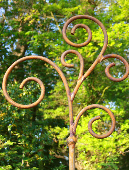 d21b9e5c18900090b62f6733943cba15 Natur-Rost Laternerhalter Blumenampelstab