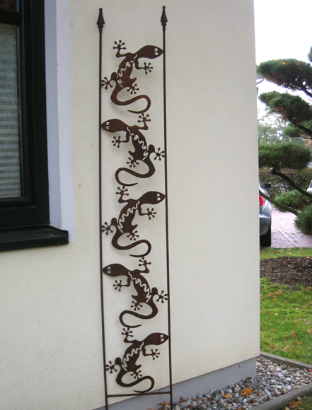 667e63f9b7ac29c6c553e67a43b12e58 Gartendekoration, Rankhilfe Gecko