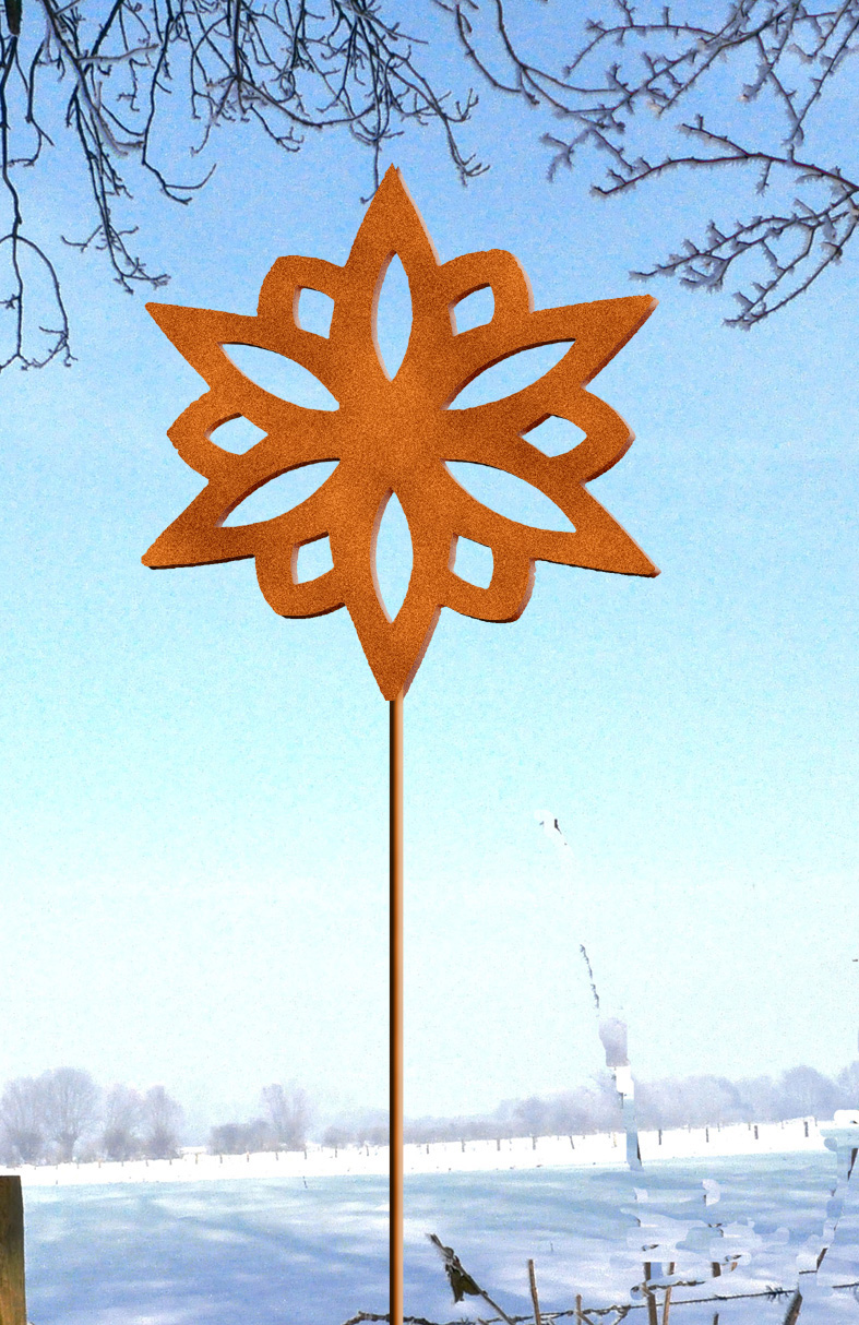 Blumentopfstecker Stern