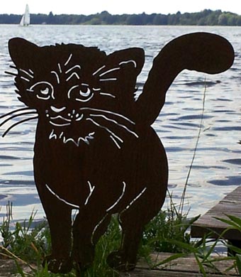 Gartenskulptur Kater Moriz