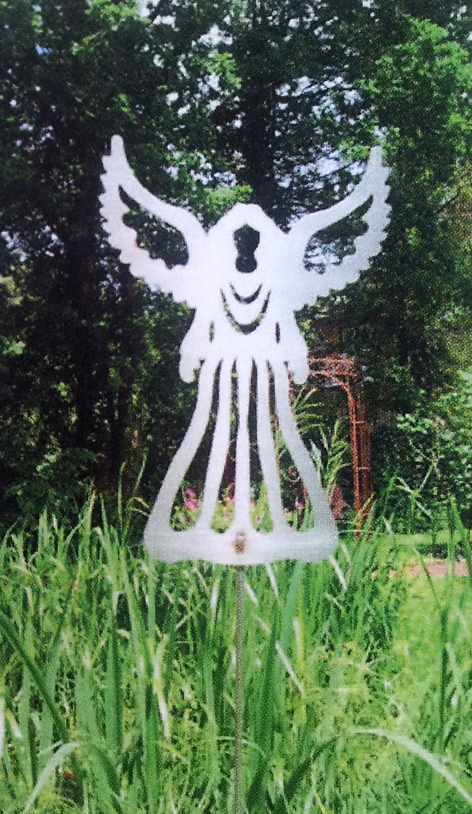 Gartenstecker Engel