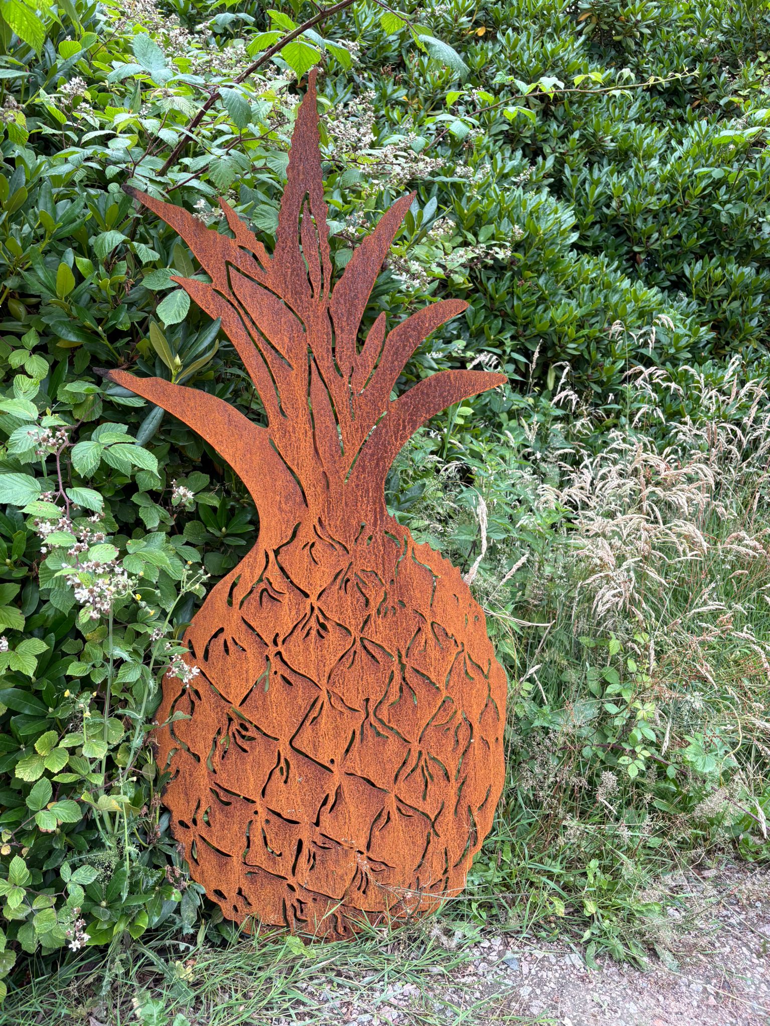 Ananas Zier/ Sichtschutzelement Ananas Zier/ Sichtschutzelement