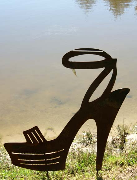 Gartendekoration  High Heel