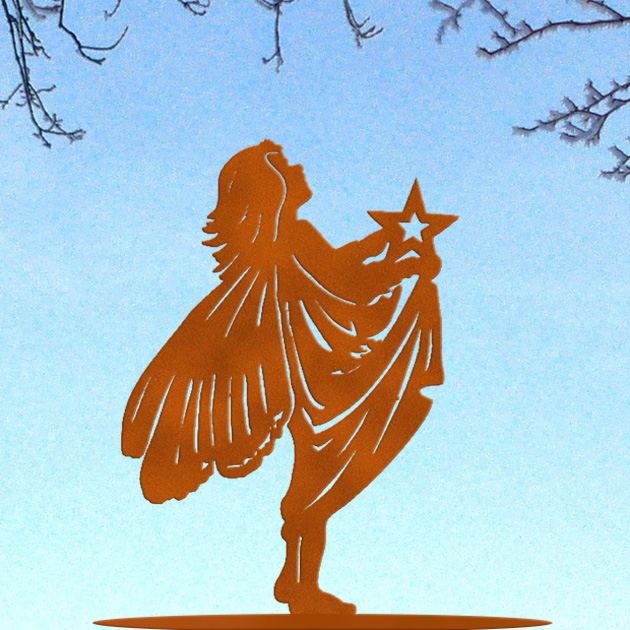 Sternchenengel auf Platte mittelgr