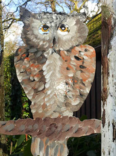 Käuzchen Grimmi  bunter Baumschmuck